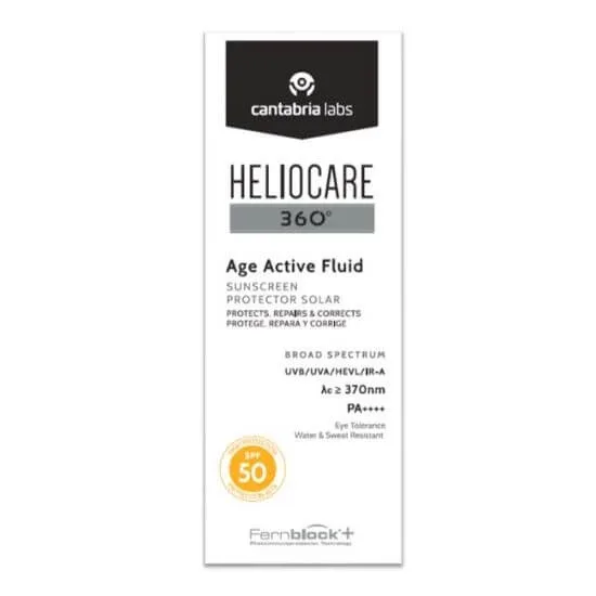 Fluid pentru protectie solara cu SPF 50 Age Active Heliocare 360, 50 ml, Cantabria Labs — preț și oferte