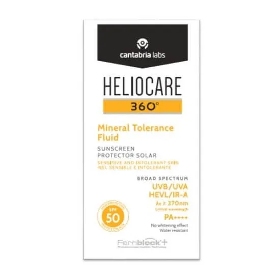 Fluid mineral pentru protectie solara cu SPF 50 Heliocare 360, 50 ml, Cantabria Labs — preț și oferte