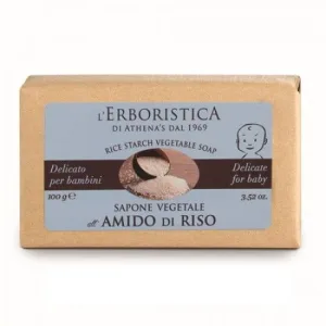 Sapun vegetal cu amidon de orez, 100g, L’Erboristica