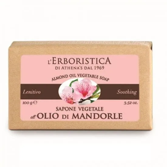 Sapun vegetal cu ulei migdale, 100g, L’Erboristica — preț și oferte