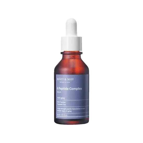 Serum anti-age 6 Peptide complex, 30 ml, Mary and May — preț și oferte