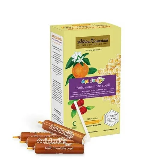 Api Junior Albina Carpatina, 10 x 10 ml fiole, Apicola Apicola Costache — preț și oferte