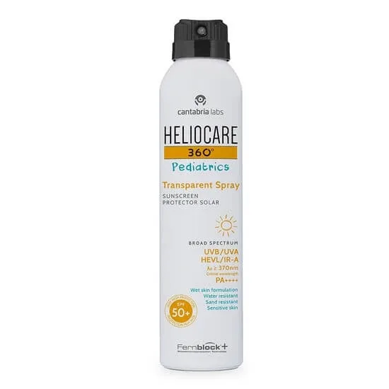 Spray pentru protectie solara cu SPF 50+ Heliocare 360 Pediatrics, 200 ml, Cantabria Labs — preț și oferte