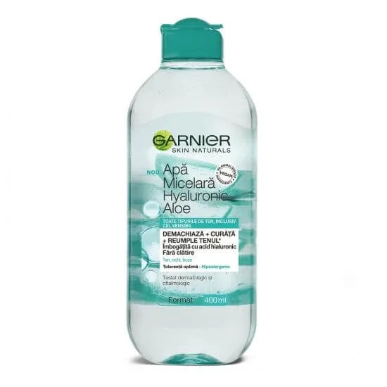 Apa micelara Hyaluronic Aloe Skin Naturals, 400 ml, Garnier — preț și oferte