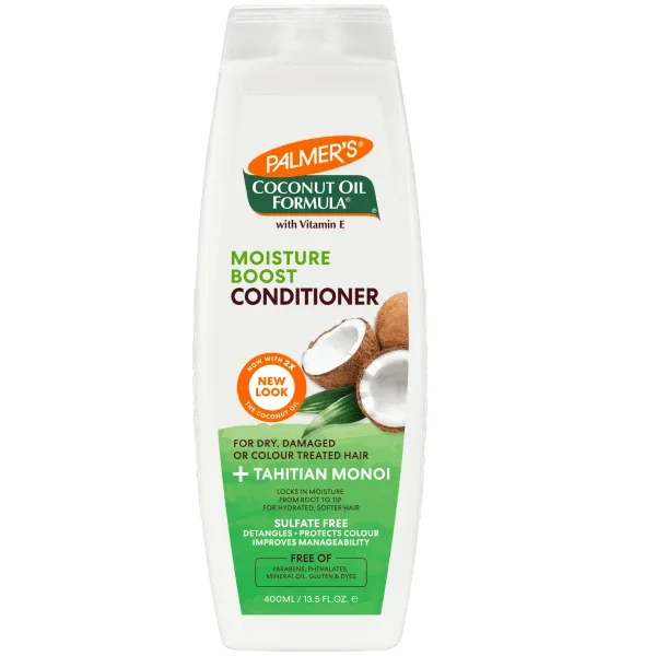 Balsam de par hidratant cu ulei de cocos si ulei de Monoi Tahitian, 400 ml, Palmer's — preț și oferte