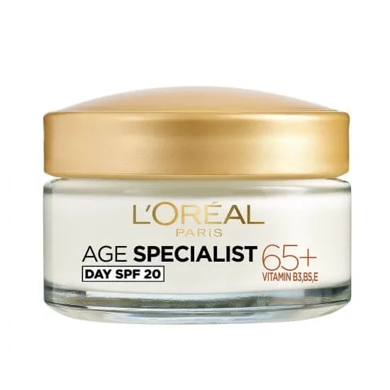 Crema antirid de zi hranitoare cu SPF 20 Age Specialist 65+, 50 ml — preț și oferte