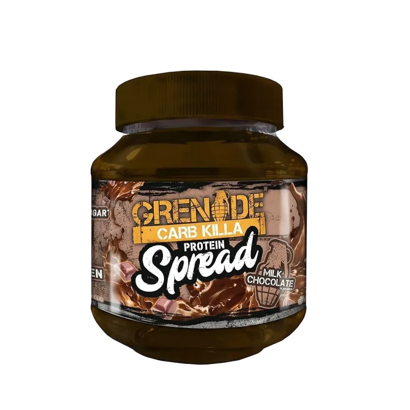 Grenade Protein Spread, Crema Proteica Tartinabila, Cu Aroma De Ciocolata Cu Lapte, 360 G — preț și oferte