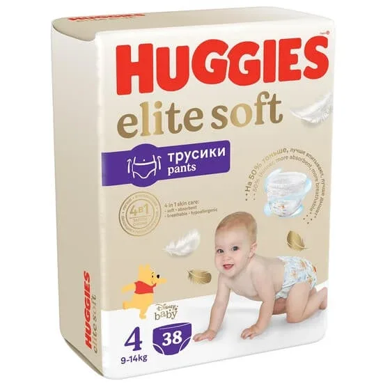 Scutece Pants Nr.4  Extra Care 9-14 kg, 38 buc, Huggies — preț și oferte
