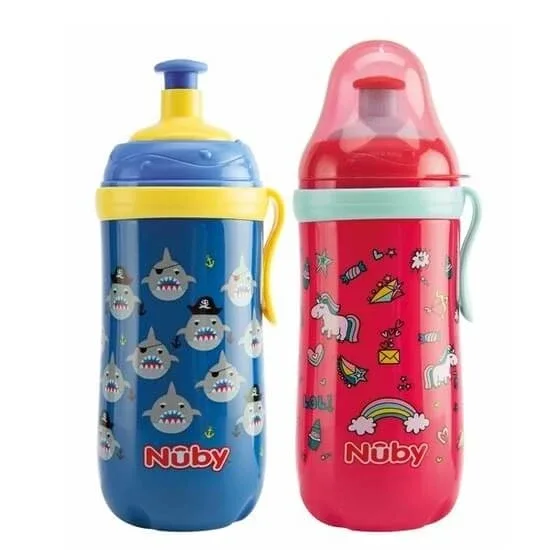 Pahar Pop-Up cu clema, +18 luni, Nuby — preț și oferte