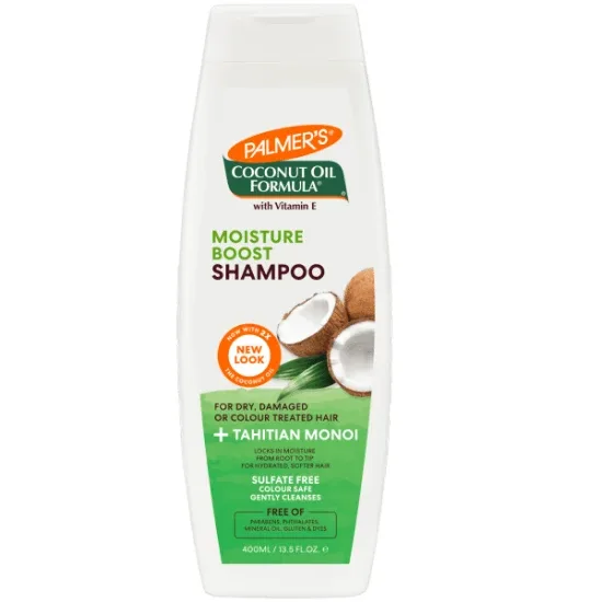 Sampon de par hidratant cu ulei de cocos si ulei de Monoi Tahitian, 400 ml, Palmer's — preț și oferte
