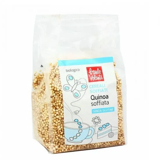 Quinoa bio expandata, 125 gr, Baule Volante — preț și oferte