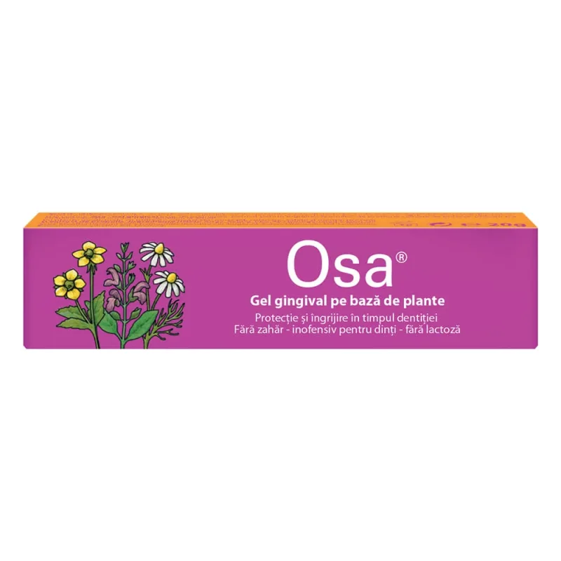 Osa gel gingival pe bază de plante, 20 g, Dr. A. & L. Schmidgall  DR. A and L — preț și oferte