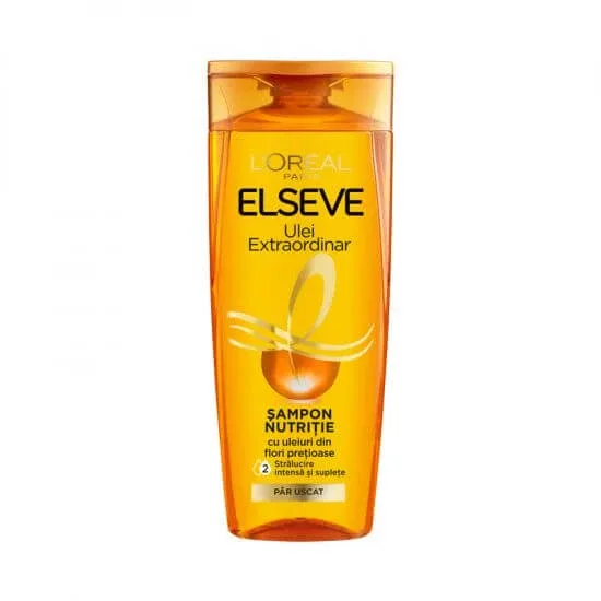 Sampon nutritie cu uleiuri din flori pretioase Ulei Extraordinar, 400 ml, Elseve — preț și oferte