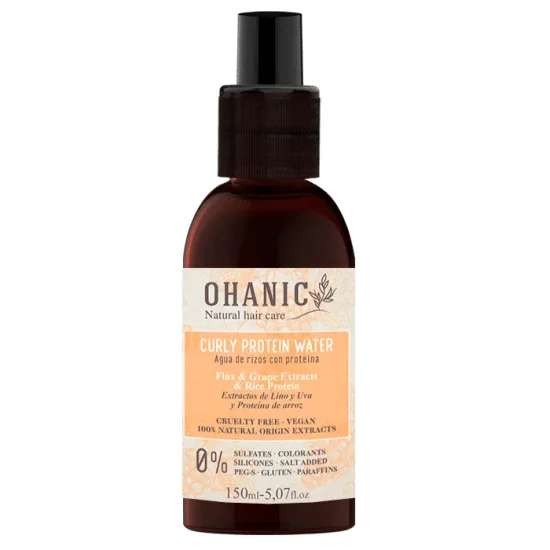 Apa cu proteine pentru hidratarea parului cret ondulat, 150 ml, Ohanic — preț și oferte