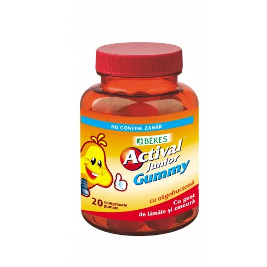 Actival Junior Gummy, 20 comprimate, Beres Pharmaceuticals  — preț și oferte