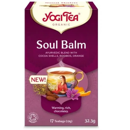 Ceai bio Soul Balm, 17 plicuri, Yogi Tea — preț și oferte