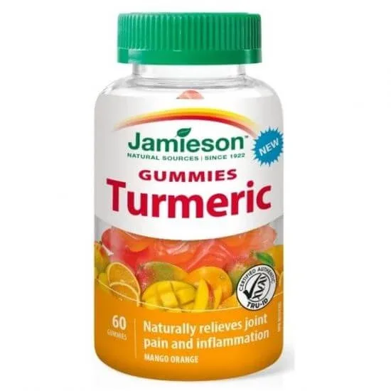 Jeleuri Curcumin Turmeric 250 mg, 60 bucati, Jamieson JAMIESON LABORATOIRES — preț și oferte