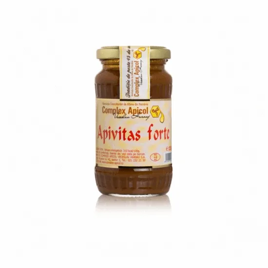 Miere de flori de salcam, pole si laptisor de matca Apivitas Forte, 230 g, Complex Apicol — preț și oferte