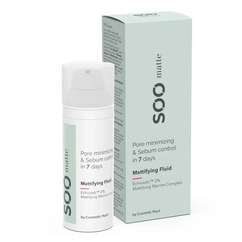 Fluid matifiant Sebum Control Soo Matte 50ml, Cosmetic Plant — preț și oferte