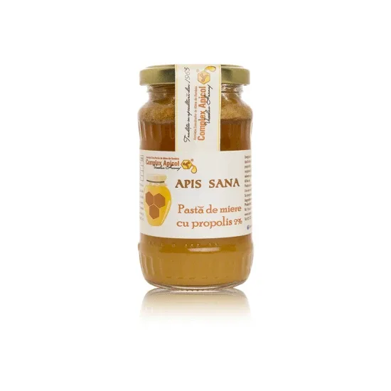 Pasta de miere cu propolis 2% Apis Sana, 250 g, Complex Apicol — preț și oferte