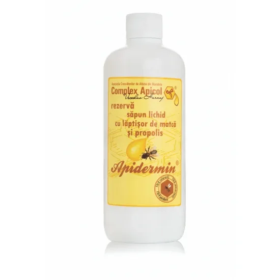 Rezerva sapun lichid Apidermin, 500 ml, Complex Apicol — preț și oferte