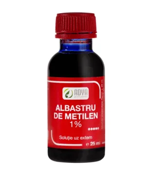 Albastru de metilen 1%, 25 ml, Adya Green