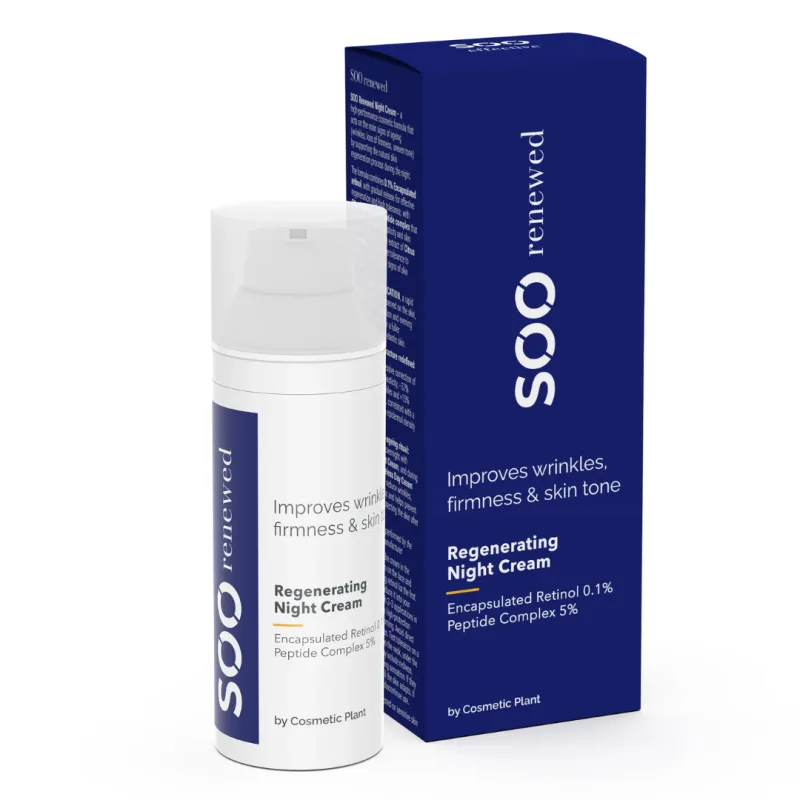 Cremă de noapte regeneratoare cu retinol Soo Renewed 50ml, Cosmetic Plant — preț și oferte