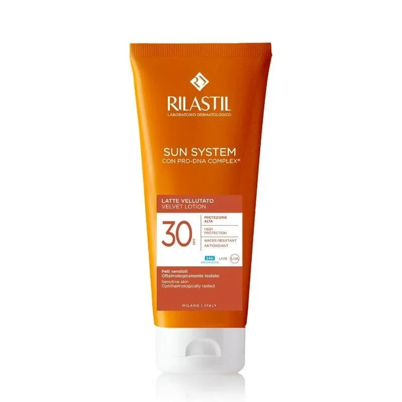 RILASTIL SUN SYSTEM - Lotiune catifelata cu SPF 30 x 200ml — preț și oferte