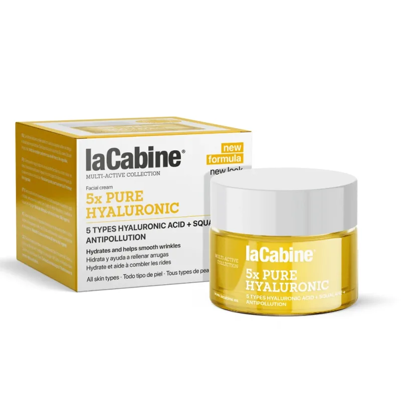 Cremă de față 5x Pure Hyaluronic, 50 ml, La Cabine — preț și oferte