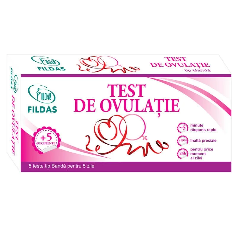 Test ovulatie tip banda x 5 buc FILDAS — preț și oferte