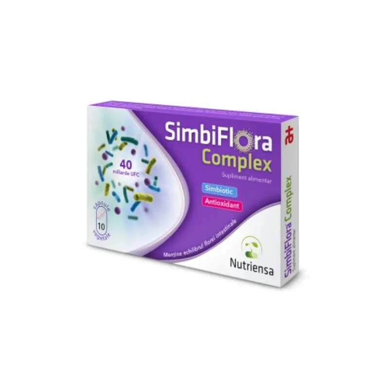 Simbiflora complex 1 ct x 10 cps. Nutriensa — preț și oferte