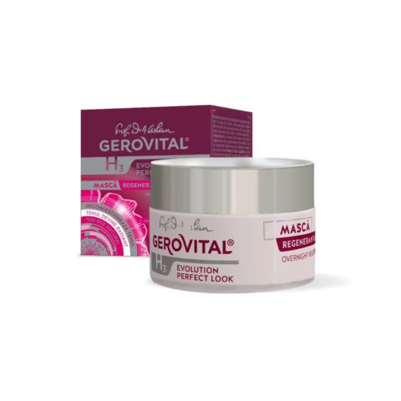 2960 GH3E Perfect Look Masca regeneranta nocturna 50ml Gerovital — preț și oferte