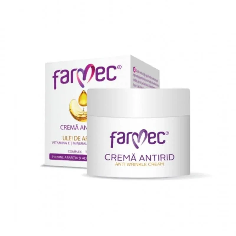 6210 Farmec Crema antirid 50ml — preț și oferte