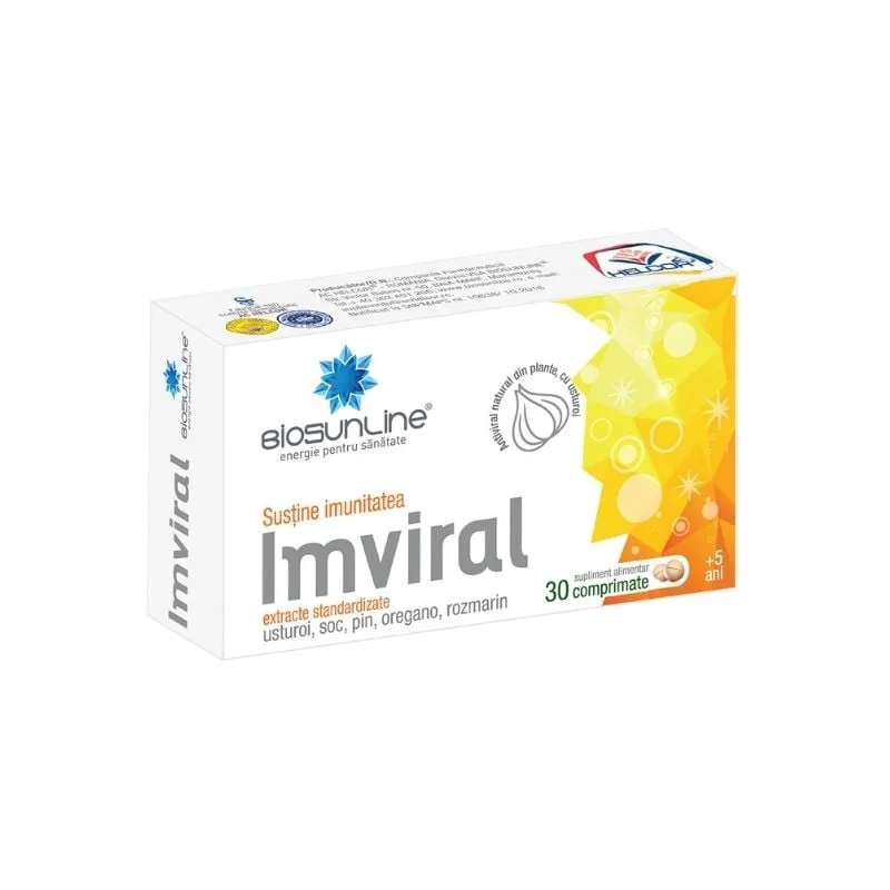 Imviral, 30 tablete, Helcor HELCOR BAIA MARE — preț și oferte