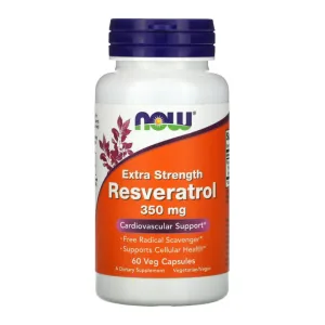 Resveratrol Forte 350mg, 60 capsule, Now Foods
