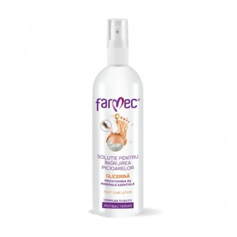 Solutie ingrijire picioare 200ml, Farmec — preț și oferte