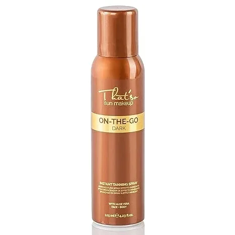 Spray autobronzant fata, corp On The Go x 125ml, That So — preț și oferte
