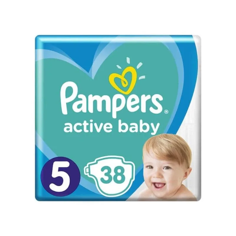 Pampers Active Baby 5, 11-16kg VPM(38) — preț și oferte