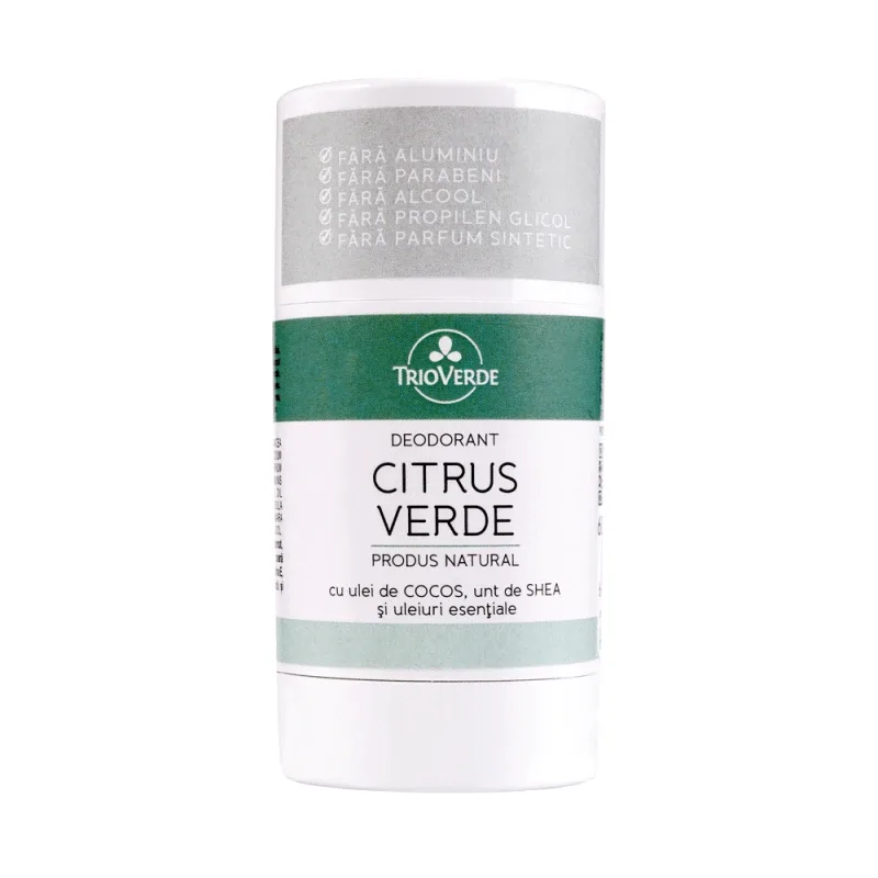Deodorant Roll On Natural Citrus Verde, 60 g, Trio Verde — preț și oferte
