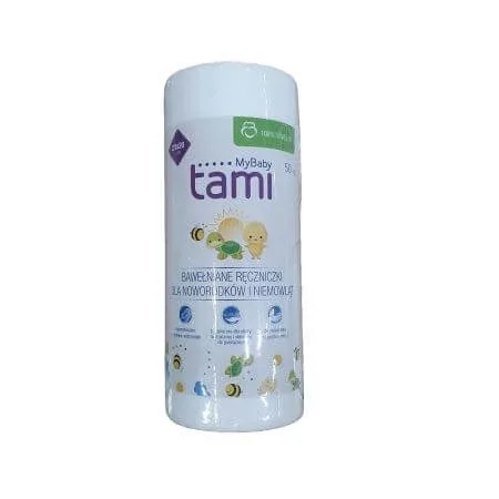 Rezerva servetele uscate din bumbac, Tami — preț și oferte