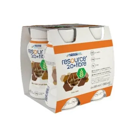 Resource 2.0 Fibre Coffee, 4x200 ml, Nestle — preț și oferte