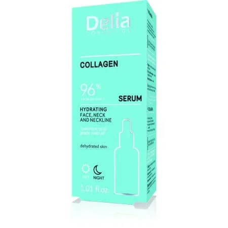Ser hidratant Collagen Hydrating, 30 ml, Delia Cosmetics — preț și oferte