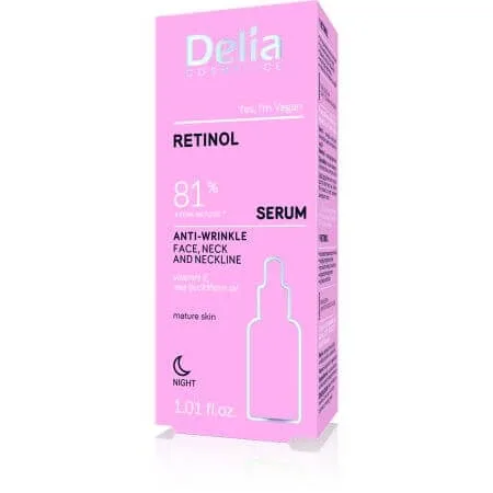 Ser antirid cu Retinol, 30 ml, Delia Cosmetics — preț și oferte