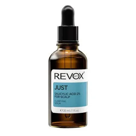 Ser cu acid salicilic 2% pentru curatarea scalpului, 30 ml, Revox — preț și oferte