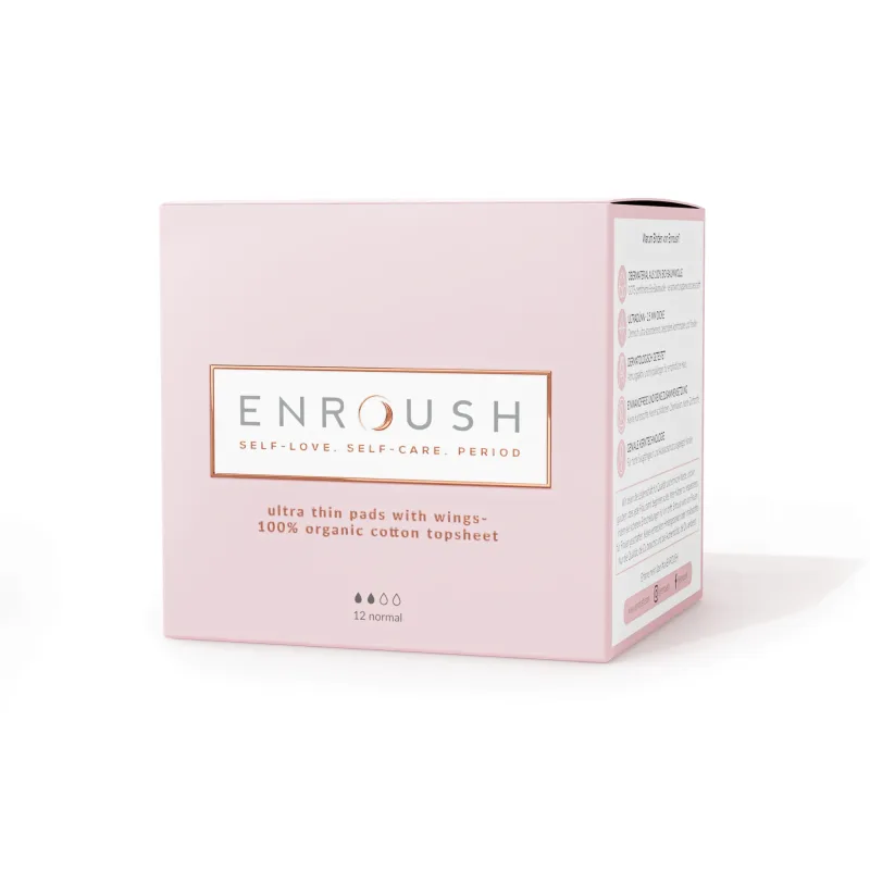Enroush Absorbante Bumbac Organic Normale x 12buc — preț și oferte