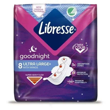 Absorbante Goodnight, 8 bucati, Libresse — preț și oferte