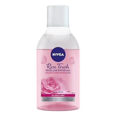 Apa micelara bifazica Rose Touch, 400 ml, Nivea — preț și oferte