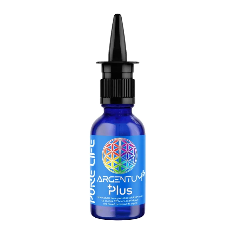 Argint nanocoloidal Argentum+ Plus, 30 ml, Pure Life — preț și oferte