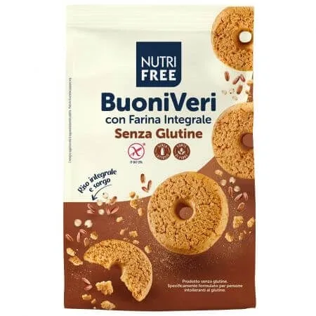 Biscuiti din faina integrala BuoniVeri, 250g, Nutrifree — preț și oferte