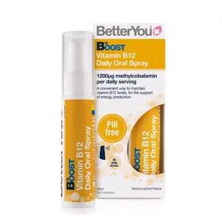 Boost B12 Oral Spray, 25 ml, BetterYou — preț și oferte